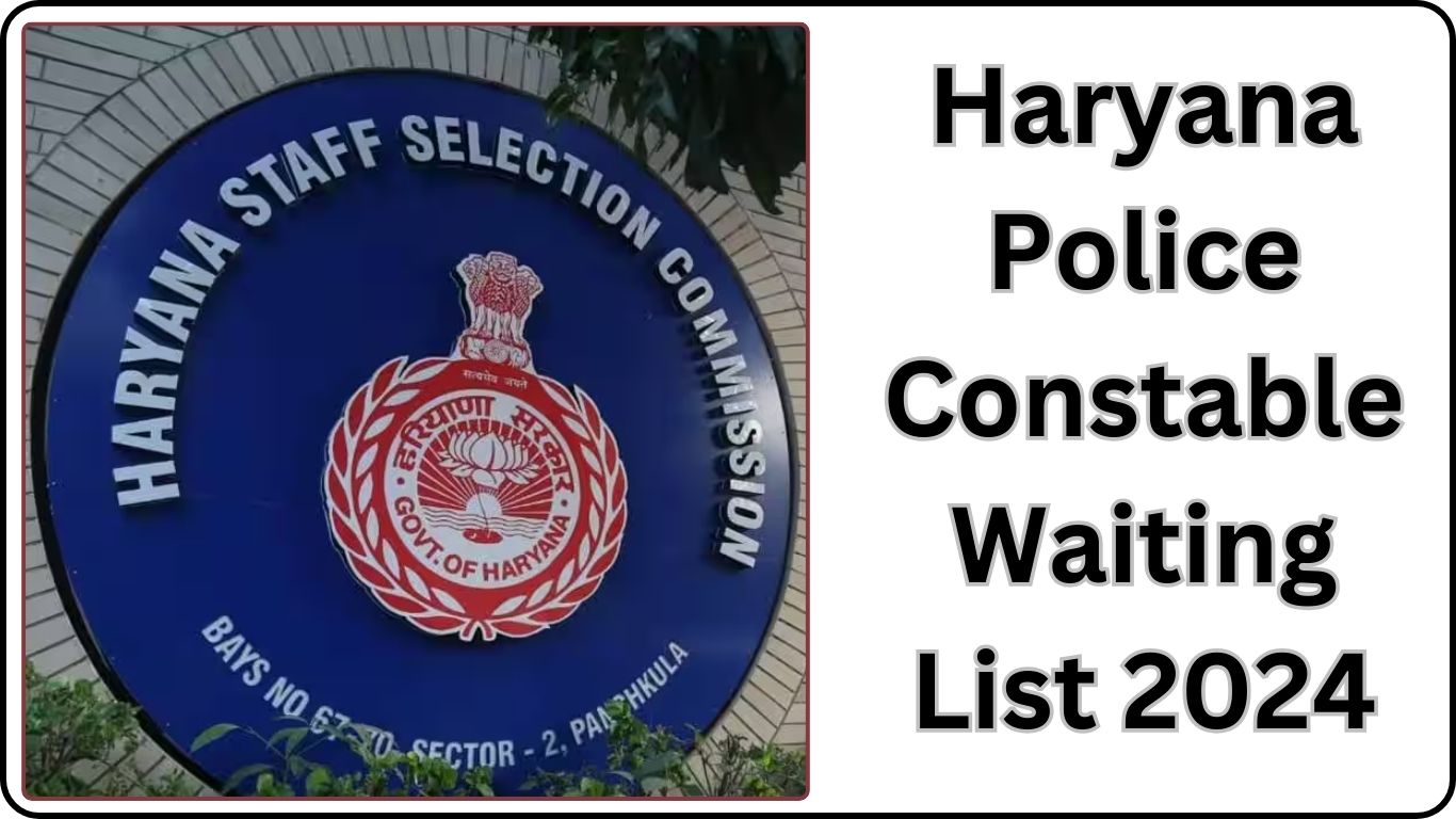 Haryana Police Constable Waiting List 2024
