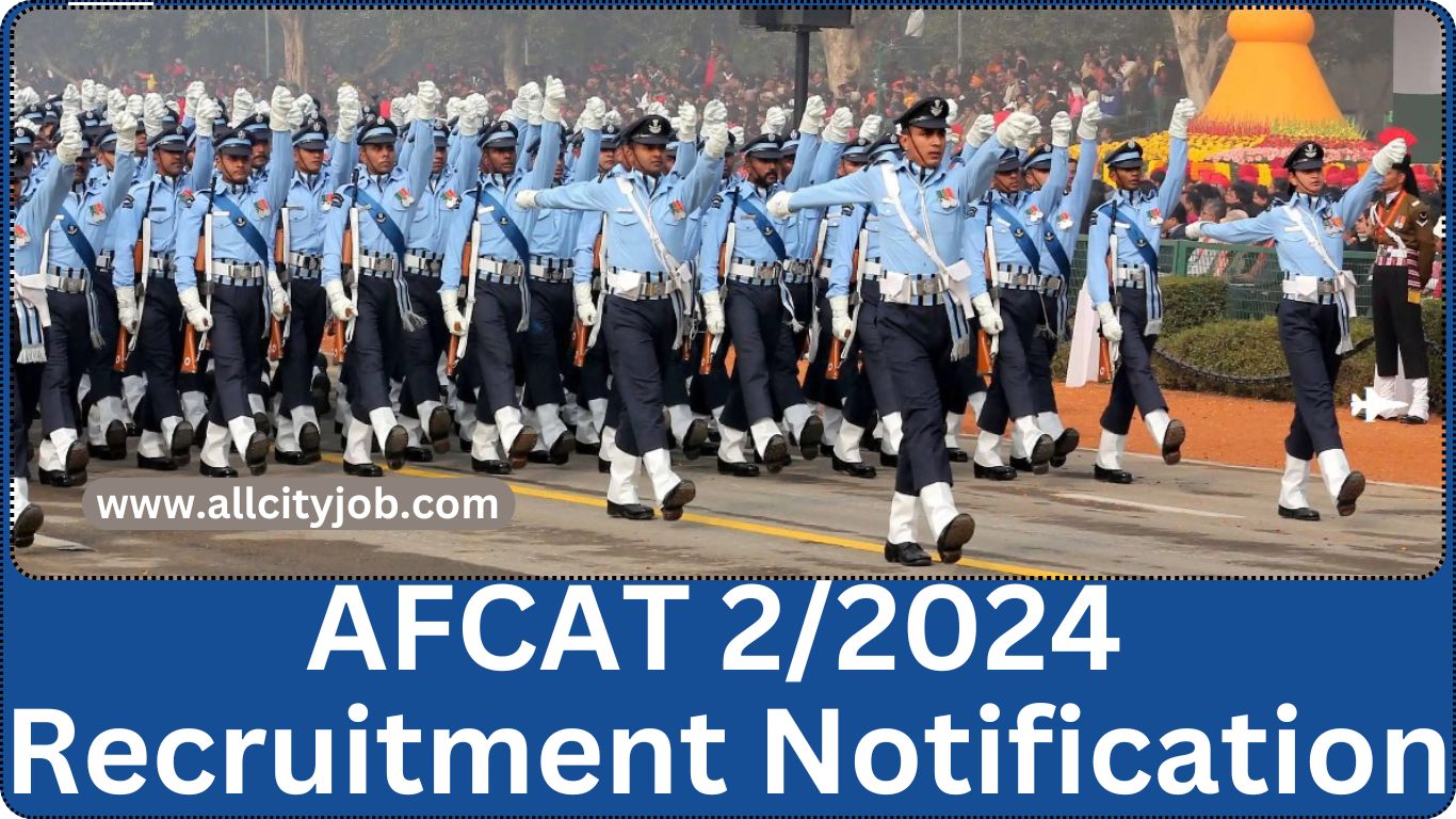 AFCAT 2/2024 Recruitment Notification