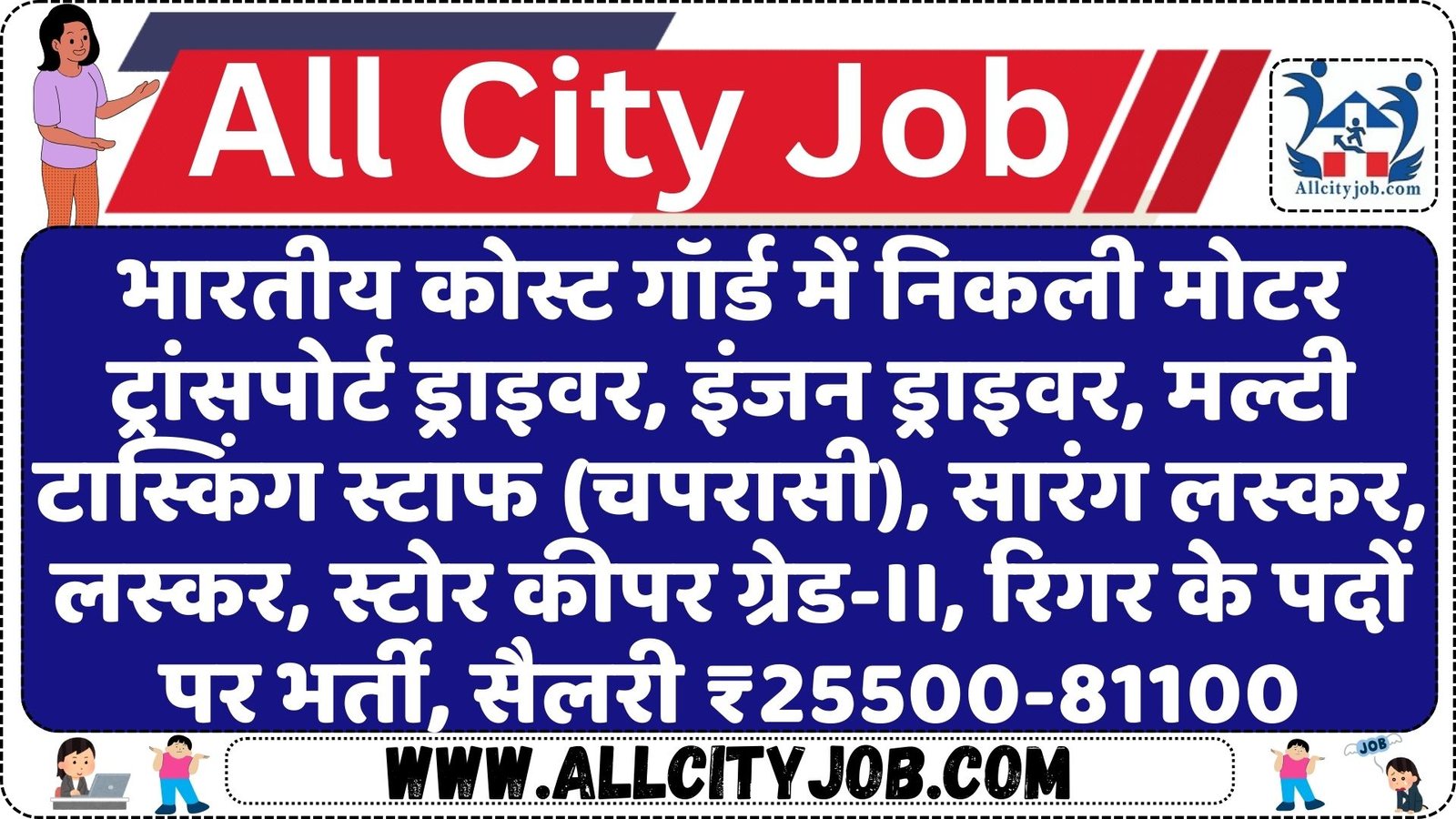 Indian Coast Guard Various Posts Recruitment Notification 2024