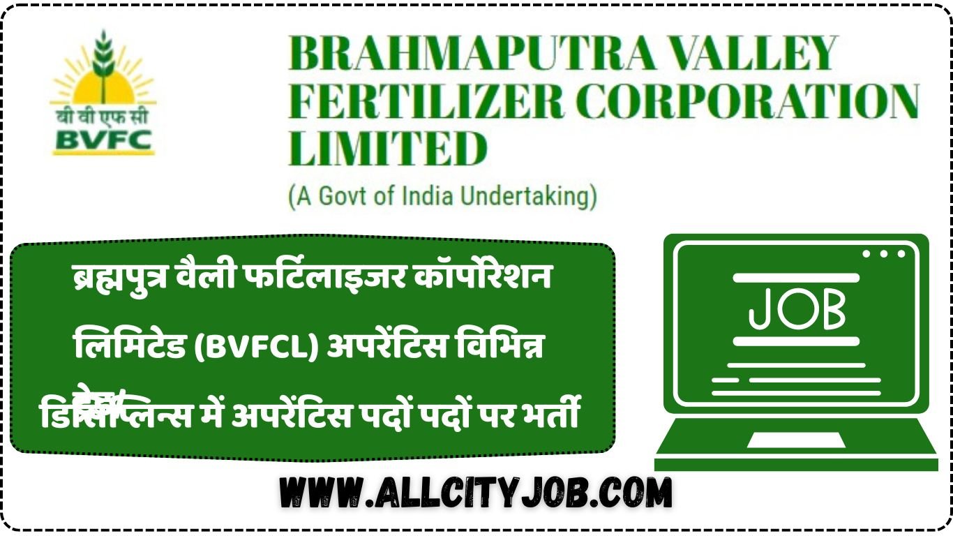Brahmaputra Valley Fertilizer Corporation Limited (BVFCL) Job 2024