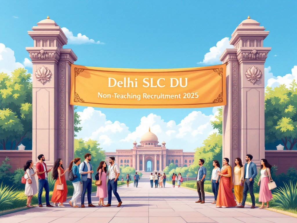 Delhi SLC DU Non-Teaching Recruitment 2025