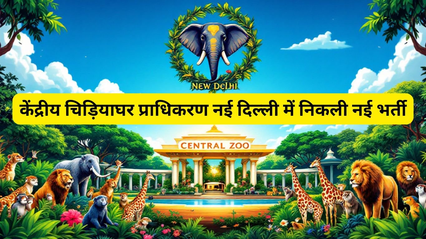 Central Zoo Authority New Delhi Recruitment 2025: Apply Now for Lower Division Clerk Post!