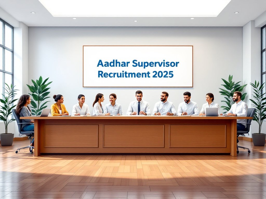 Aadhar Supervisor Recruitment Form 2025