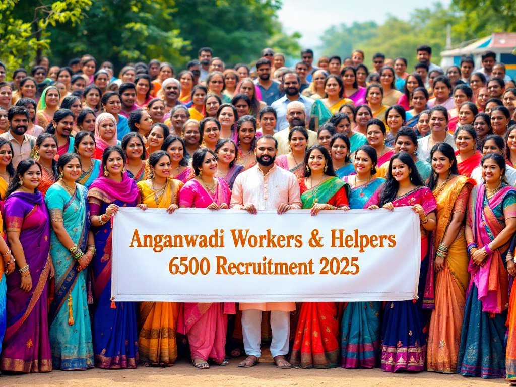 Anganwadi Workers & Helpers 6500 Recruitment 2025