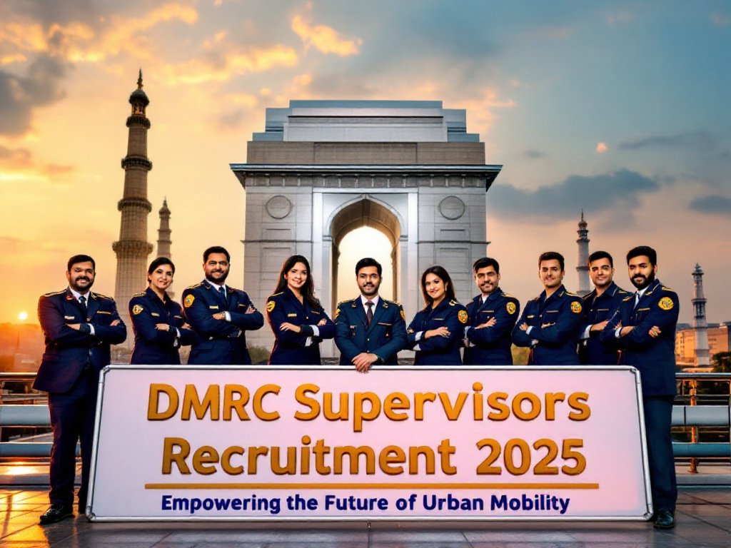 Delhi Metro Rail Corporation (DMRC) Supervisors Recruitment 2025
