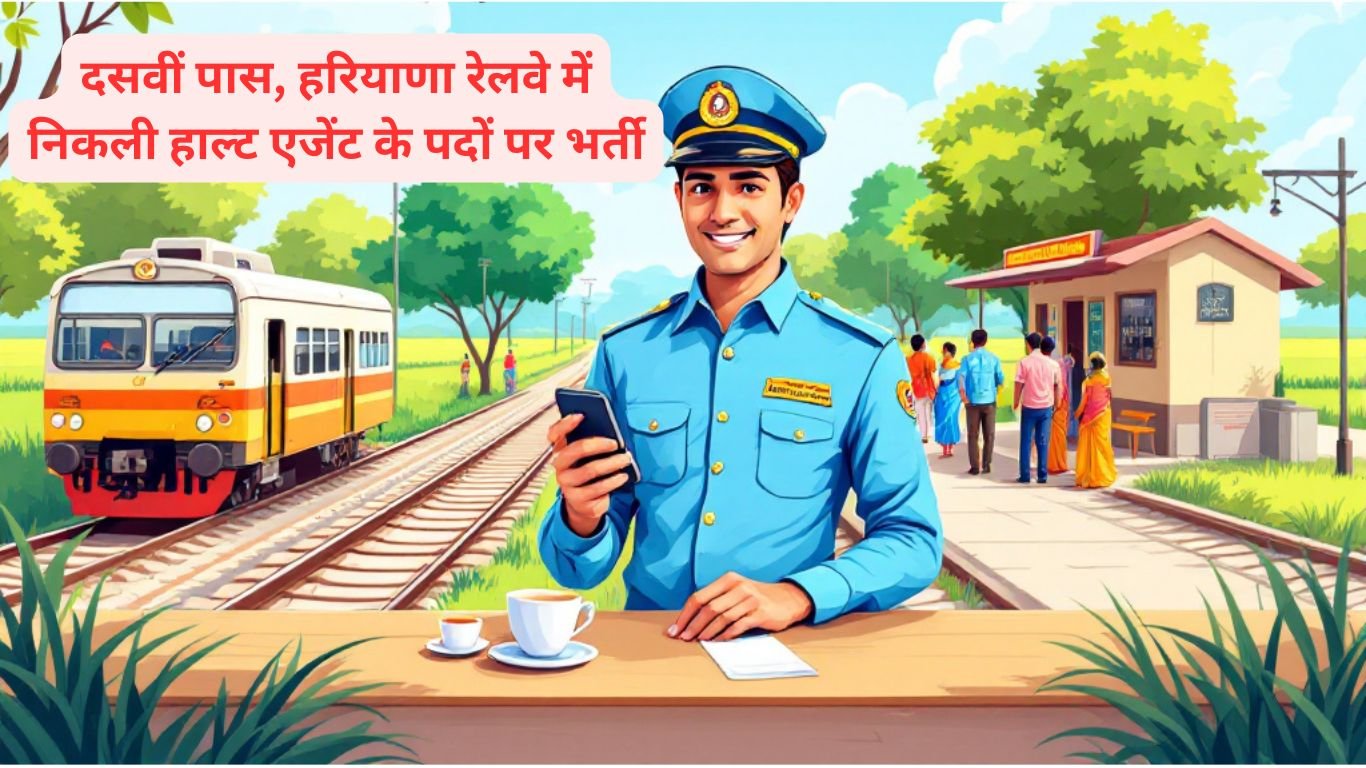 Haryana Railway HALT Agent Job 2025: Apply Now for Station Agent Posts
