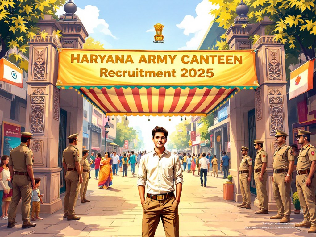 Haryana Army Canteen Recruitment 2025