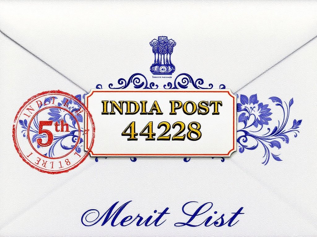 India Post 44228 GDS All Circle 5th Merit List