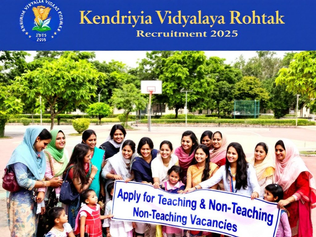Kendriya Vidyalaya Rohtak Recruitment 2025: Apply for Teaching & Non-Teaching Vacancies