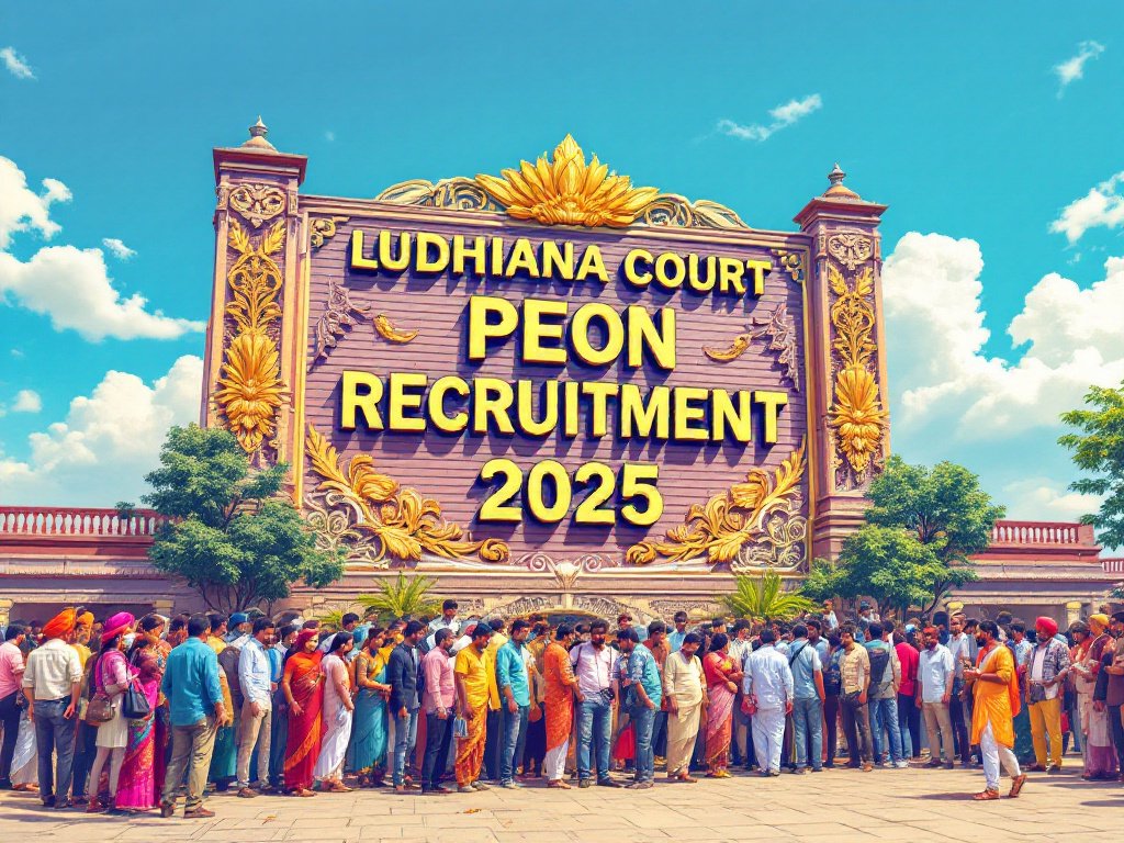 Ludhiana Court Peon Recruitment 2025