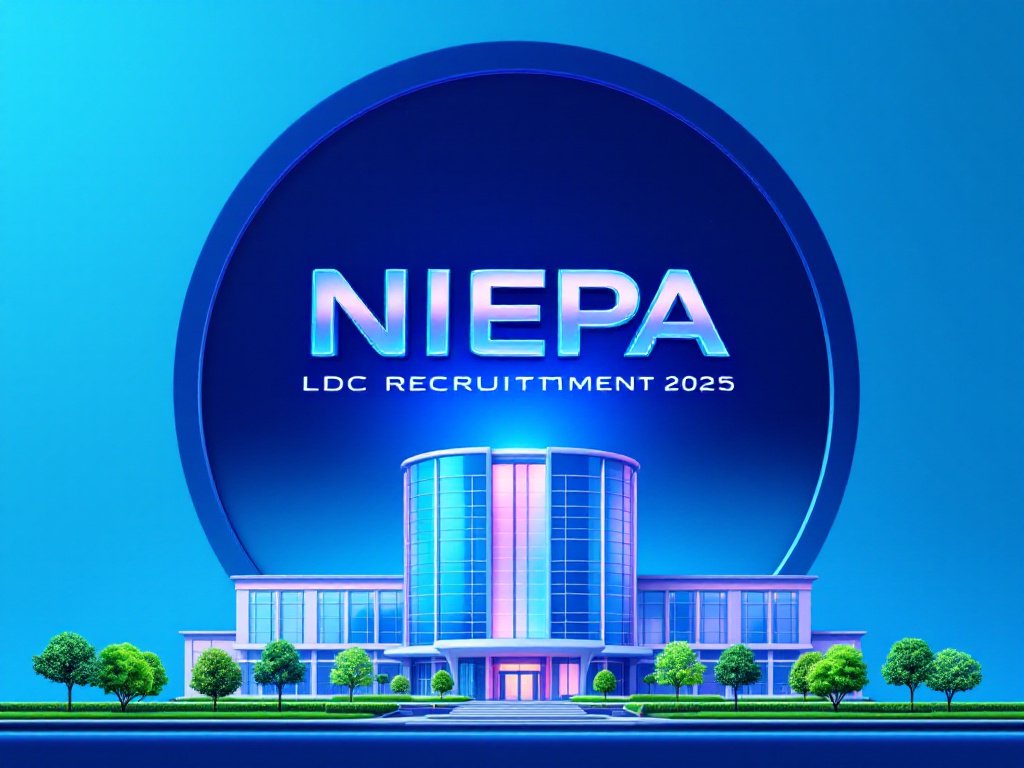 NIEPA LDC Recruitment 2025: Apply for Clerk Vacancies