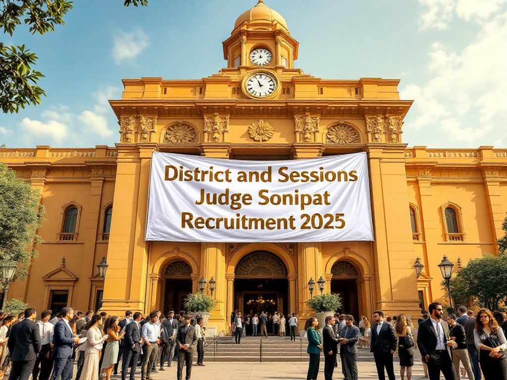 District and Sessions Judge Sonipat Recruitment 2025: Apply for Stenographer Grade-III Posts