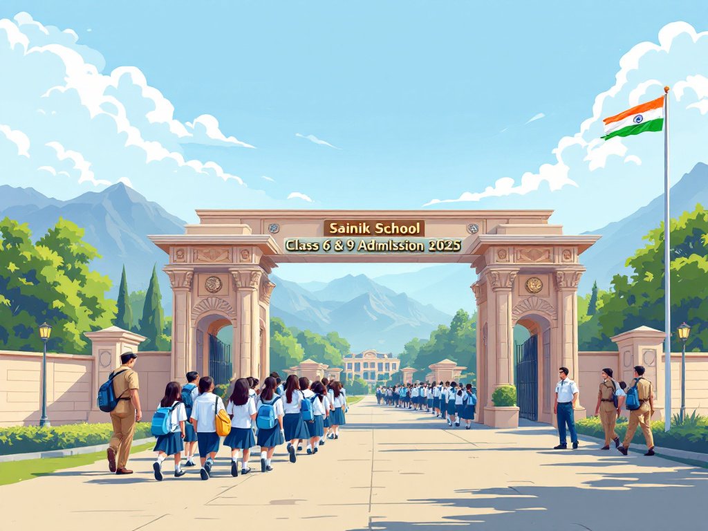 Sainik School Class 6 & 9 Admission 2025