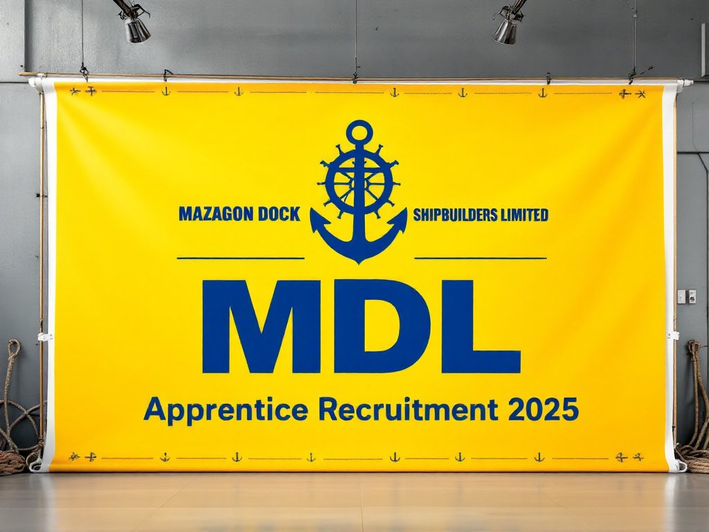 Mazagon Dock Shipbuilders Limited (MDL) Apprentice Recruitment 2025 – Apply Now!