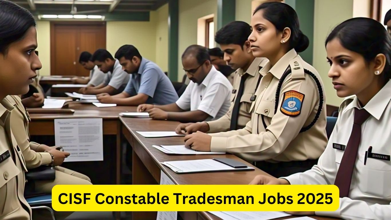 CISF Constable Tradesman Jobs 2025