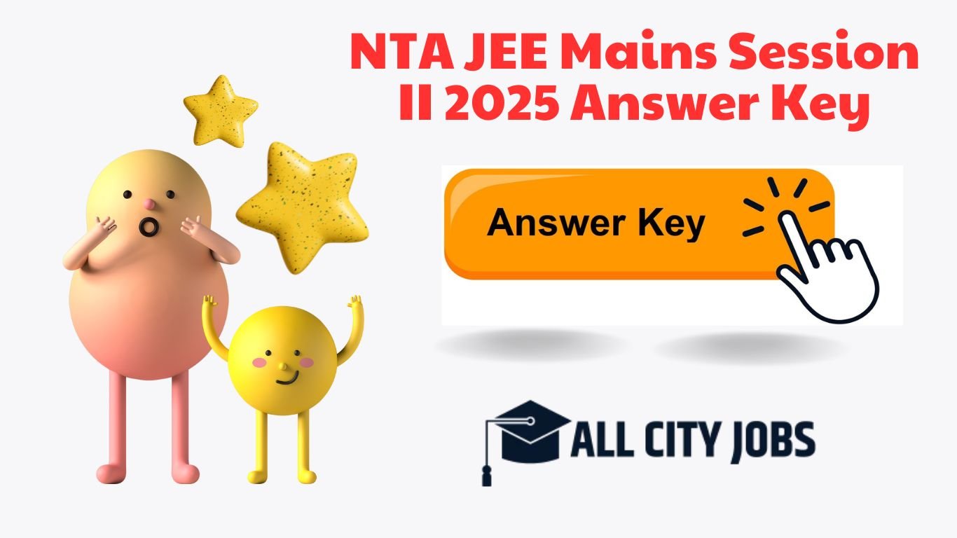 NTA JEE Mains Session II 2025 Answer Key
