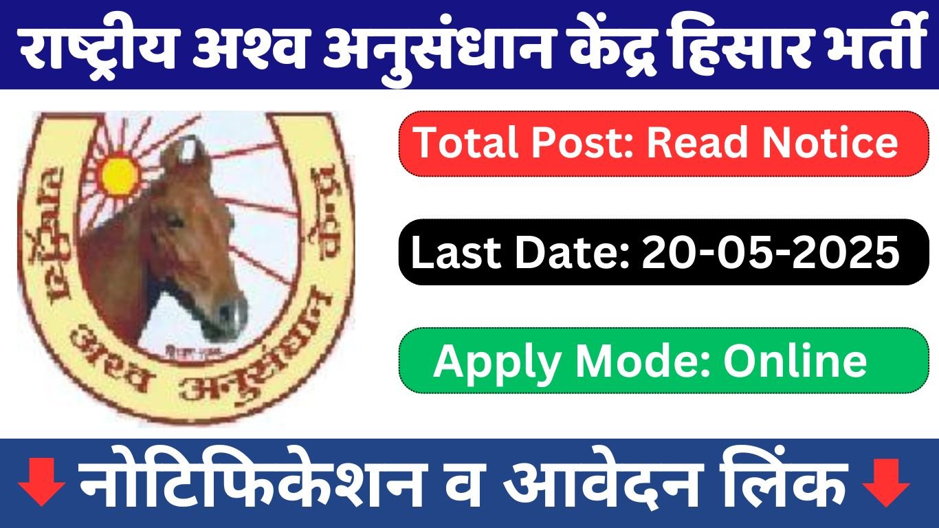 ICAR-NRCE HISAR Recruitment