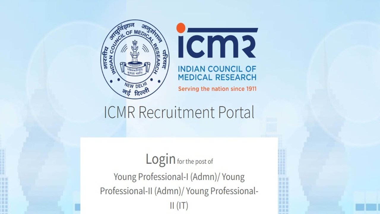 Indian Council of Medical Research (ICMR), New Delhi Vacancy 2025
