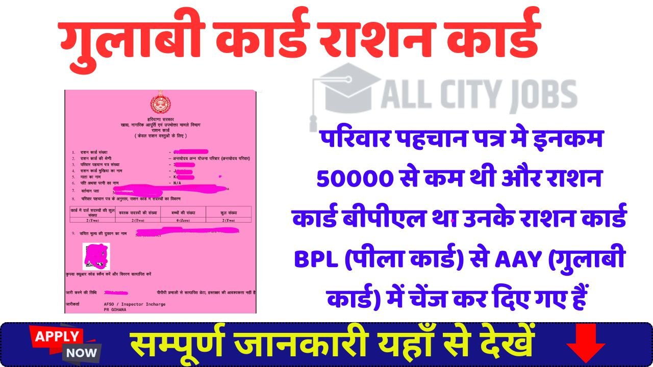 AAY Ration Card 2025 Download Here