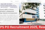 IBPS PO Recruitment 2025, Result