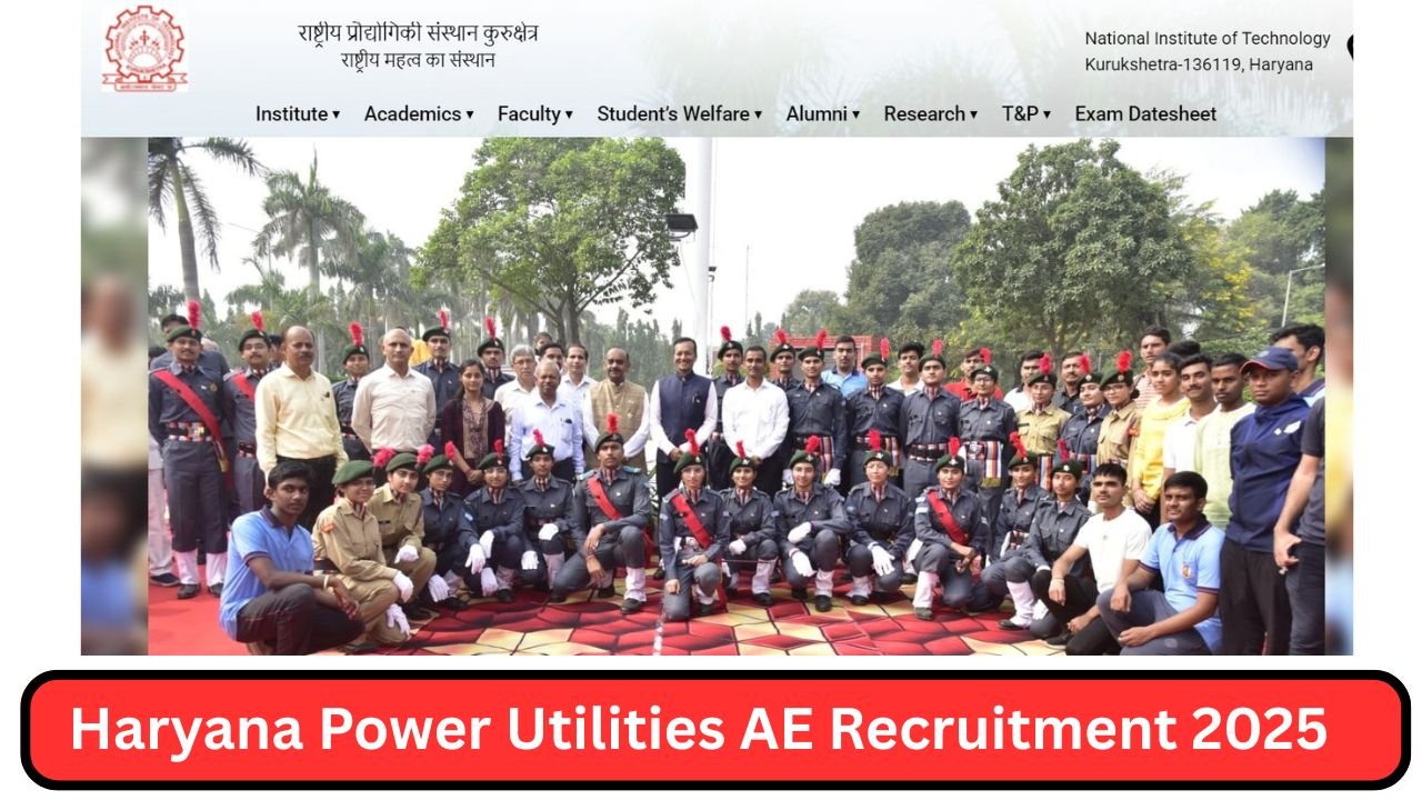 NIT Kurukshetra JRF Recruitment 2025