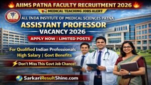 AIIMS Patna Faculty Recruitment 2026