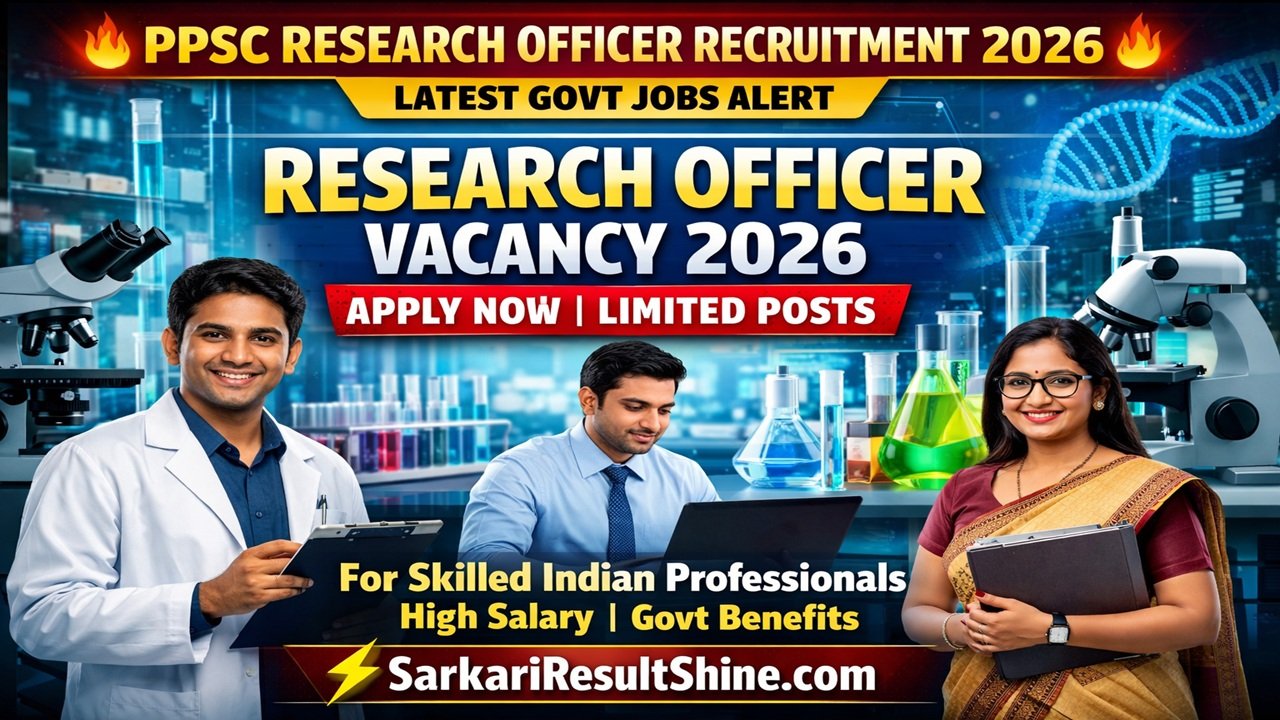 PPSC Research Officer Recruitment 2026 PPSC Research Officer Recruitment 2026